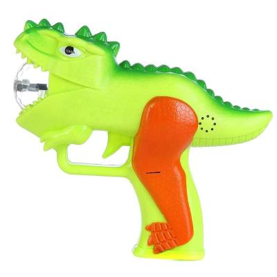 China Blinkee Cosplay Light Up Spinning Dinosaur Barrel Space Gun With Sound Toy Glowing Space Gun For Kids Space Blaster Laser Time &play for sale