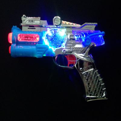 China ABS Blinkee Light Up Barrel Space Gun Laser Space Gun Toy Gun-Glowing Space Gun For Kids Rotating Flashing Time &play for sale