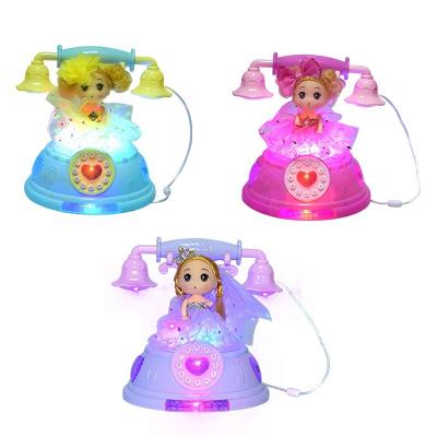 China Cartoon Toy Baby Remote Control, Early Development Lights Educational Remote Learning Toy, Click and Count Electronic Phone Toy with Music for sale