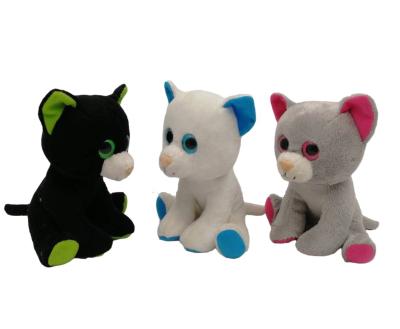 China Amazon Factory OEM/ODM Wholesale Direct Custom Cute Plush Animals 6 Inch Fashion Cat Soft Stuffed Toy for sale