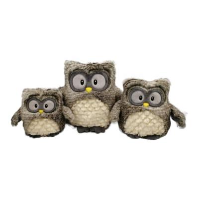 China Factory Direct Custom Cute Animal Family Owl Toy Soft Stuffed Plush Toy for sale