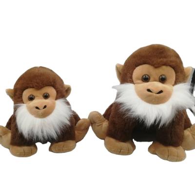 China Custom Made High Quality Amazon Plush Monkey Plush Design OEM/ODM New 9.5 Inch Tamarind Monkey Plush Toy for sale