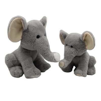 China Hot Sale Amazon Custom OEM/ODM Wholesale Plush Toy High Quality Cute Soft Stuffed Sitting 7 Inch Elephant Plush Toy for sale