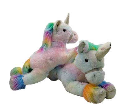 China Soft Plush Stuffed Animal Unicorn Toys 14.5 Inch L Cotton Customized Amazon Factory OEM/ODM Wholesale for sale