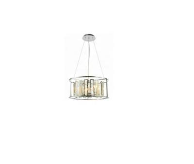 China Modern Luxury Clear Space Crystal Chandelier Led Pendant Lighting from Crystal Pendant Lamp Round Shape en venta