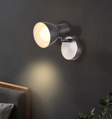 China Modern Nordic Wall Lamp Led Reading Lamp Sofa Wall Bedside Bedroom Corridor Lights Source Led Wall Lamp for sale