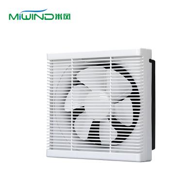 China Hot White Plastic Copper Motor Wall Mounted Kitchen Exhaust Sale Canopies 25w Exhaust Fan for sale