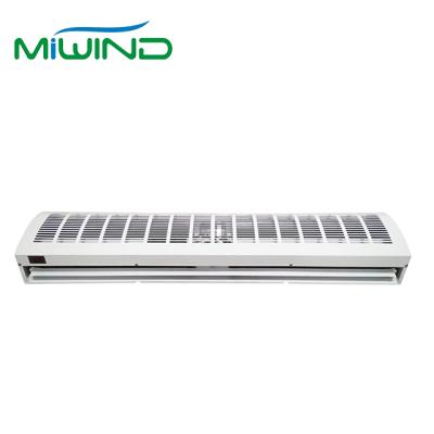 China Hotels 1.8m High Power Remote Control Cross Flow PTC Heated Air Curtain for sale