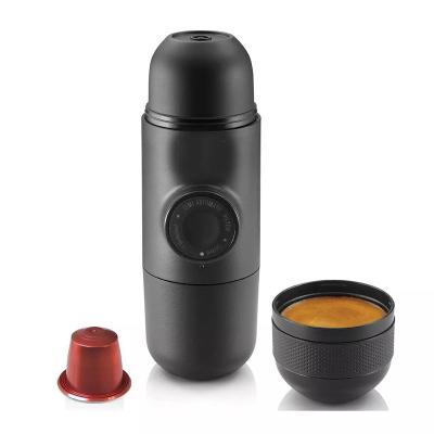 China Portable Minipresso Coffee Maker Nanopresso Espresso Maker Update Version Portable 18 Bar Pressure Hand Coffee Maker Machine Travel Instruments for sale