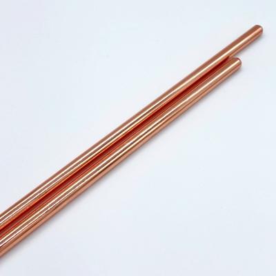 China Safety Rod Copper Threaded Ground Rod Electrical Grounding Rod of HUAYIXUN Lightning Protection for sale