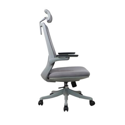 China Elevación de gas de la clase 4 de Mesh Grey High Back Office Chair del poliéster ergo Mesh Manager Chair en venta