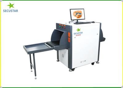 China 6 Color Image Display X Ray Parcel Scanner with 70 cm Extension Tray Baggage Scanner Factory for sale