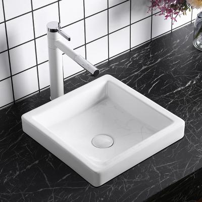 China Easy Clean Unique Wash Basins Sanitary Ware Wholesale Hotel Design Ceramic Wash Basin for sale