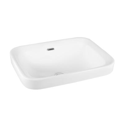 China Easy Clean Sanitary Ware Under Mount Hand Wash Basins Modern Bathroom Decor Sink for sale