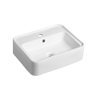 China Modern Design Art Bathroom Sink Easy Clean Sanitary Ware Ceramic Basin Sink for Home Hotel CAF Bathroom for sale