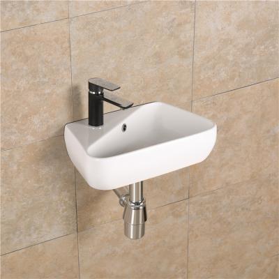 China Easy Clean Cheap Price New Style Sink Vessel Wall Hung Sink Bowl Ceramic Toilet Wall Hung Wash Basins for sale