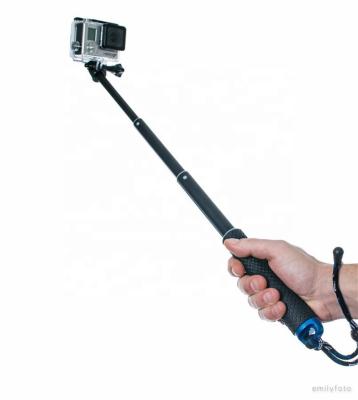 China 19 Inch Portable Selfie Monopod Flexible Colorful Waterproof Aluminum Stick For GoPros 7 6 5 4 3 2 1 Sjcams Sj7 YI 4K Action Camera for sale