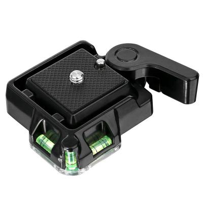 China Aluminum Alloy QR40 Clip Camera Tripod Quick Release Plate QR-40 Bracket Mount for sale