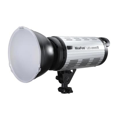 China NiceFoto LED-2000B II Daylight 200W LED Daylight Bowens Mount APP Fill Video Control For Studio Wedding 47 * 27 / 18.5 * 10.6 * 8.7 *22cm in*22cm 47*27/18.5*10.6*8.7in for sale