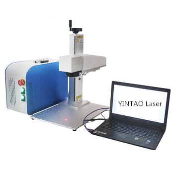 China Laser marking laser equipment 20w industrial portable jeans fabric printing mini portable advertising leaser printing cutting machines for sale