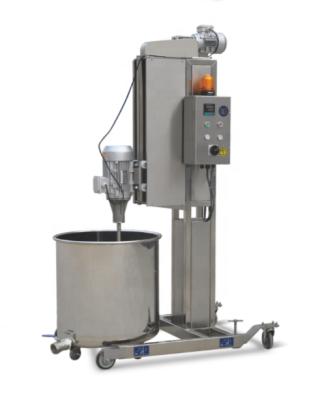 China DJJ200-II Commercial Meat Processing Plants Mobile Tank Smooth Dough Mixer Smooth Dough Maker Machine for sale