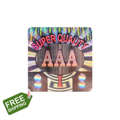 China Professional Custom Anti-counterfeit Hologram Sticker Label Product Laser Anti-Counterfeiting Sticker for sale