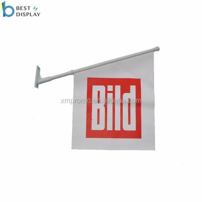 China Health Care Institutes Made in China Hanging Custom Wall Mounted Flags for sale