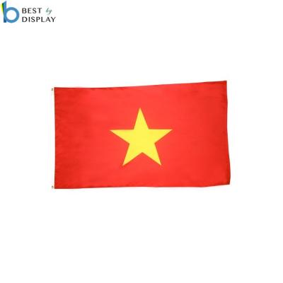 China Factory Wholesale Custom Southeast Country Vietnam FLYING National Flag for sale