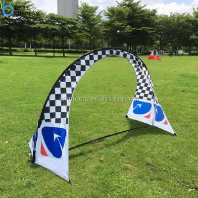 China FLYING Custom Fabric Arch Racing Doors FPV Gate For Drone Competition for sale