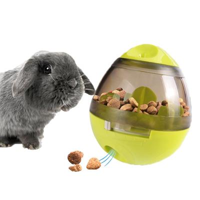 China Viable Pet Leak Ball Rabbit My Pet Leaking BallGuinea Hog Tumbler Leaking Food Antibodies Toys for sale