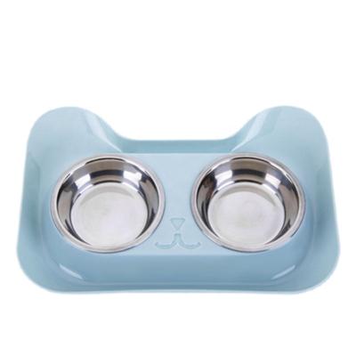 China Sustainable Automatic Pet Bowl Dog Food Feeder Pet Drinking Water Dispenser for sale