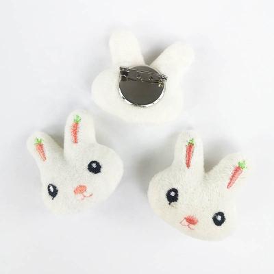 China Viable Rabbit Brooch Assorted Clothes Accessories Rabbit Pet Clothing Supplies for sale