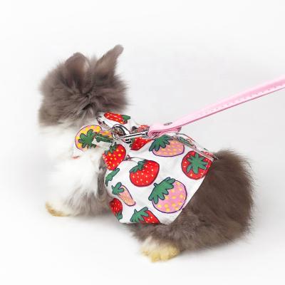 China DETACHED pet clothes rabbit clothes summer teacup dog vest ferret rope guinea pig cat clothes. leashes for sale