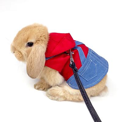 China Outlet High Quality Loose Small Animal Clothes Adjustable Rabbit Pet Clothes for sale