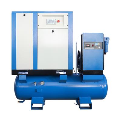 China 15KW 20hp compressor air compressor lubricated combined drier REFRIGERATION COMPRESSOR FOR SALE Te koop