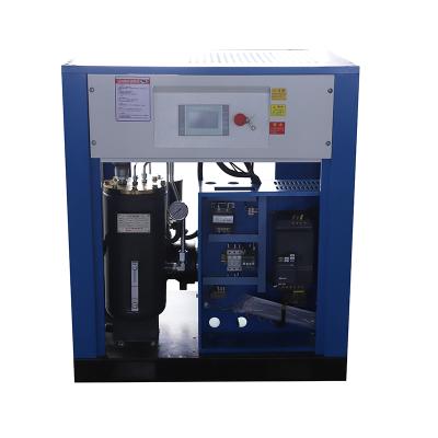 China OIL-LESS 15Kw 20hp General Industrial Equipment Screw Air Compressor for sale