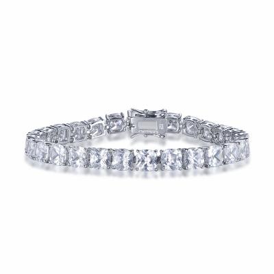 China Classic Bracelets 925 Sterling Silver Tennis Bracelets Women Zircon Fashion Bracelets Bangles CLASSIC for sale