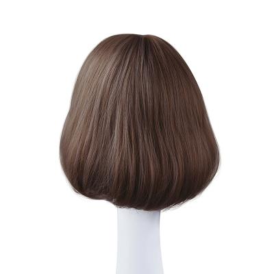 China Wanmei hair salon fashion sales European and American African American short straight hair wig chemical fiber headwear for sale