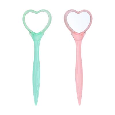 China Beauty hair salon it is not easy to scratch the eyebrow. Stainless Steel Eyebrow Shaving Knife With Small Mirror for sale