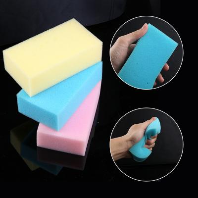 China Kitchen Hairdresser Salon Hair Twist Wave Barber Hair Cutting Brush Sponge Home Cleaning Sponge for sale