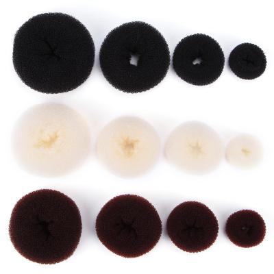 China Beauty salon hair; home use girls hairdressing dish professional hair donuts hair ring salon logo customization for sale