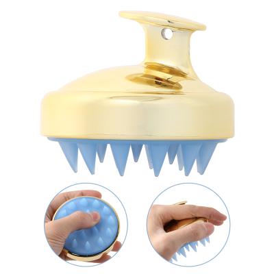 China Waterproof PET Shampoo Scalp Massage Sweep Hair Wash Comb Body Shower Brush Bath Spa Slimming Massage Brush for sale