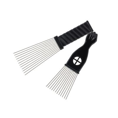 China Home oil comb comb with steel needle inserted into fork comb for sale