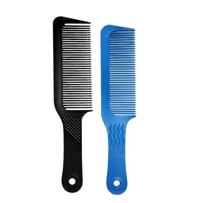 China Anti Static Flat Comb Hair Salon Barber Hairdresser Special Shape Comb Hair Salon Tool for sale