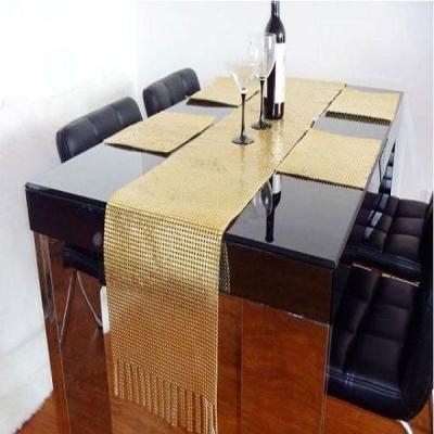 China Decorative Metallic Cloth As Table Runner for sale