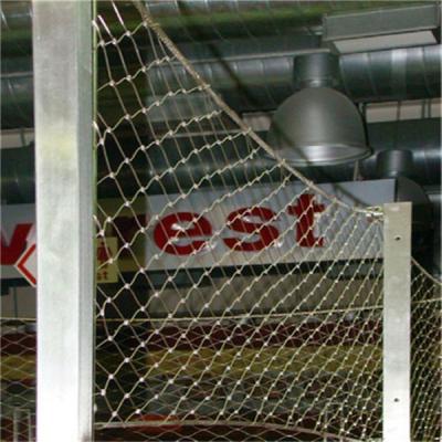 China Decorative Flexible Inox Cable Mesh For Supermarket & Shopping Hall for sale