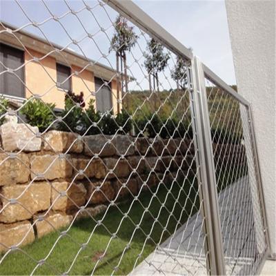 China AISI316 rust-proof x-tend cable wire mesh railing guard for sale