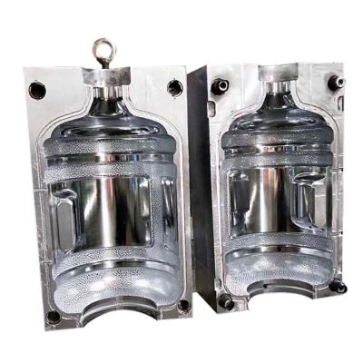 China 20Liter Semi Automatic Double Stepper Bottle PET 20 Liter Plastic Water Bottle Making 5 Gallon Bottle Blowing Machine for sale