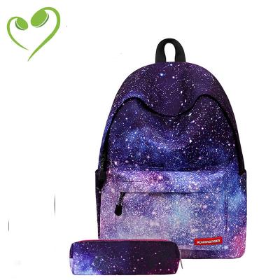 China 2018 new style strong and comfortable starry sky women's backpack student backpack for sale