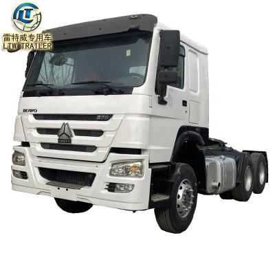 China Sinotruck HOWO Heavy Duty Truck 371HP 375HP Rhd Or LHD 60ton Used 6X4 10 Wheeler Tractor Truck For Sale 6800X2500X3100 for sale